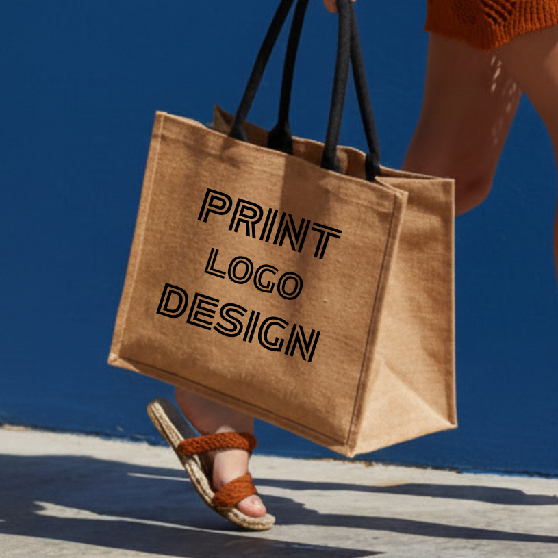 Jute Classic Shopper (Ref: SW407)