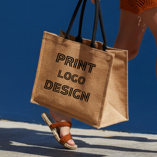 Jute Classic Shopper (Ref: SW407)