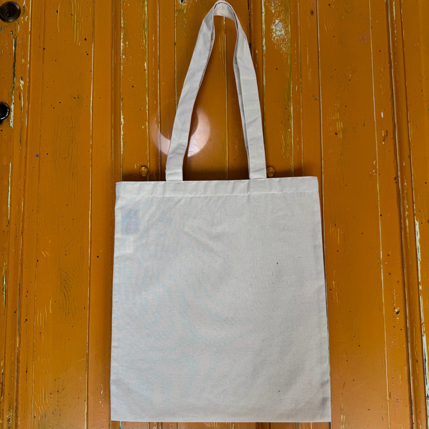 Blank Daily Tote Bag, Recycled Cotton - Natural (T01)