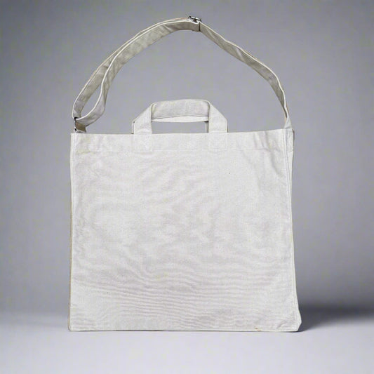 Blank City Tote Bag, Recycled Cotton - Natural (T2)