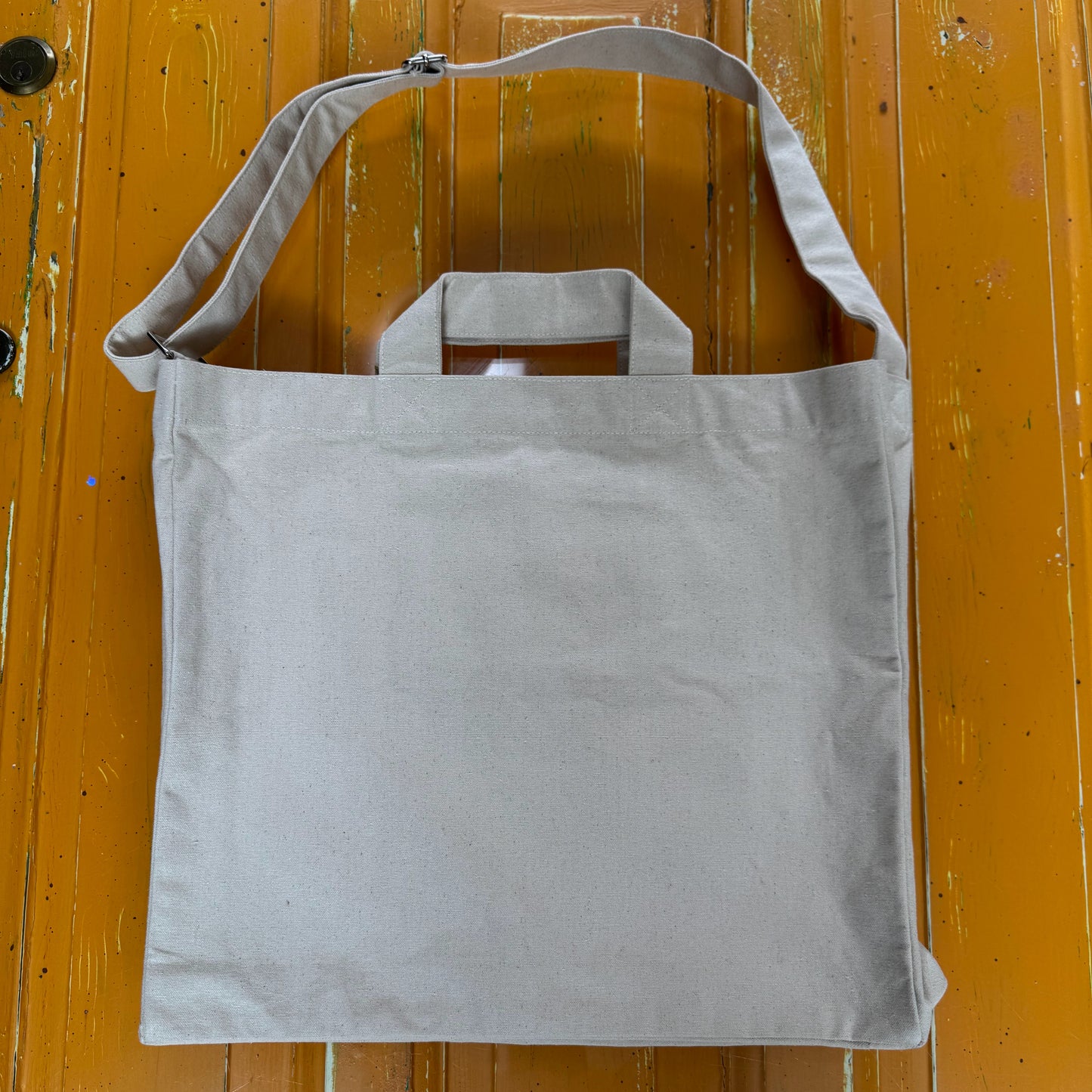 Blank City Tote Bag, Recycled Cotton - Natural (T2)