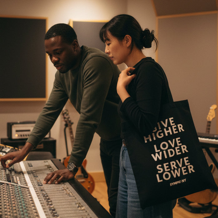 Symphony Tote Bag