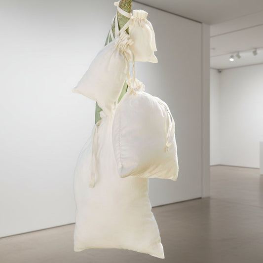 Organic Cotton Draw Cord Bag (Ref: SW118)