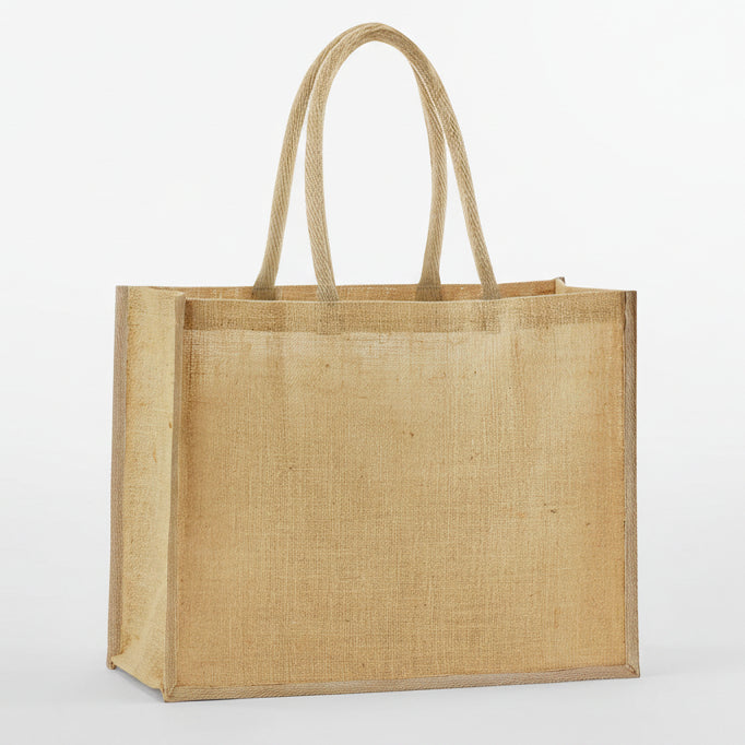 Starched Jute Classic Shopper (Ref: SW470)