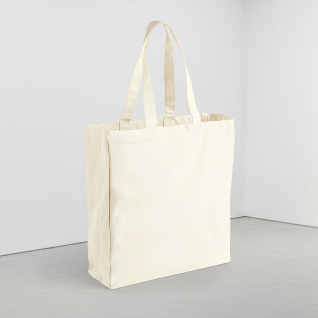 Classic Canvas Shopper Tote W108