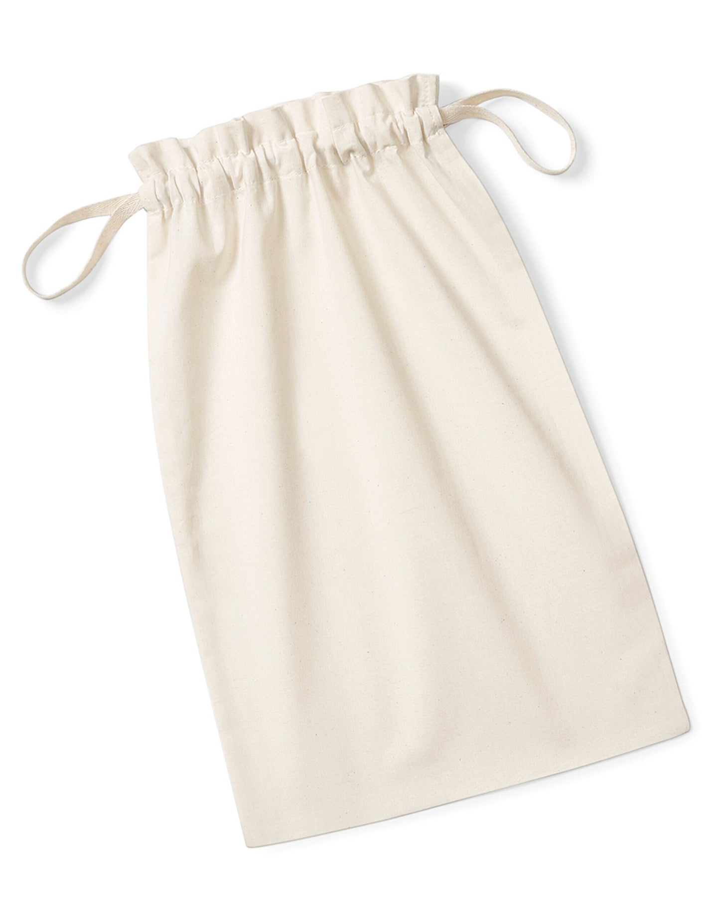 Organic Cotton Draw Cord Bag (Ref: SW118)